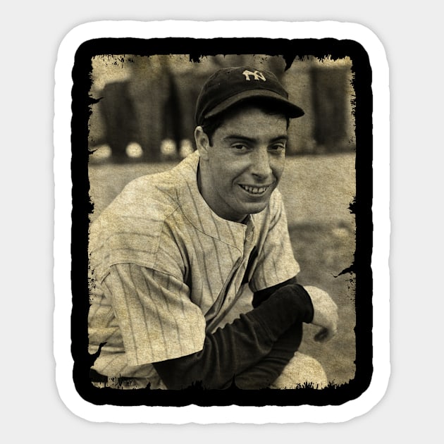 Joe Dimaggio - 56 Game Hitting Streak in 1941 Sticker by SOEKAMPTI